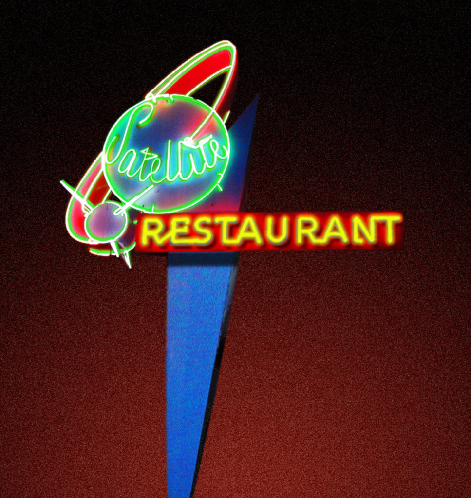 retro neon sign